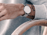 Watch - CLASSIC BROWN + SILVER STRAP