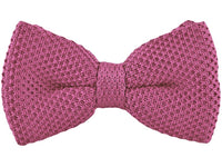 Bow Tie - Knit Bow Tie Pink