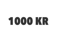 Gift Card - Gift Card 1000 NOK